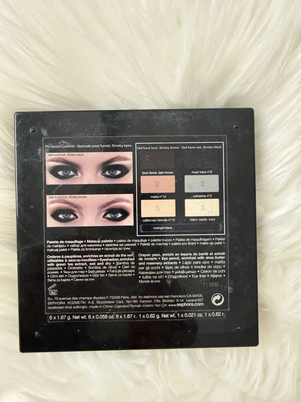Vintage SEPHORA Eyeshadow Palette with Eyeliner